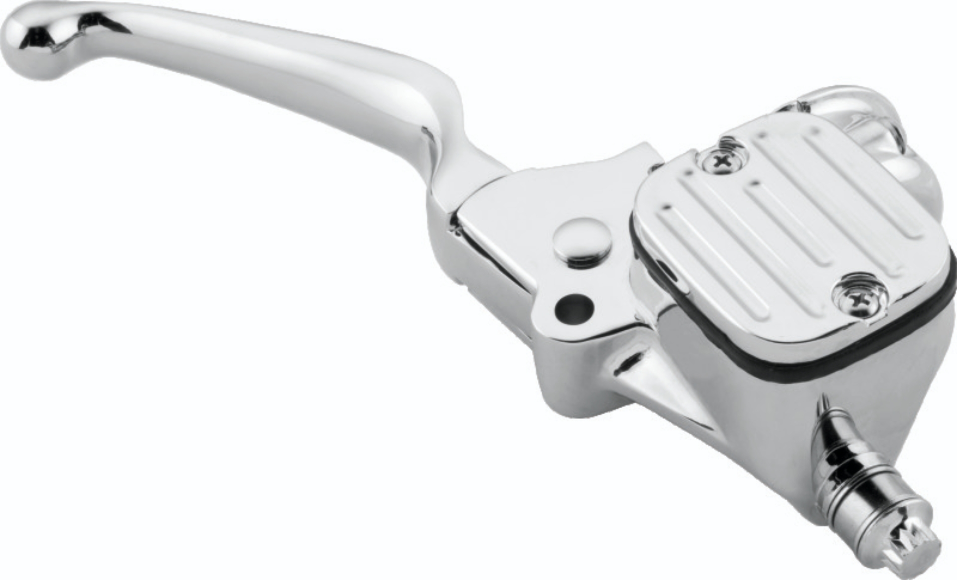 Picture of Bikers Choice Chrome 96-07 FL 96-10 ST Dyna 96-03 XL 9/16 Bore Chopped Handlebar Master Cylinder