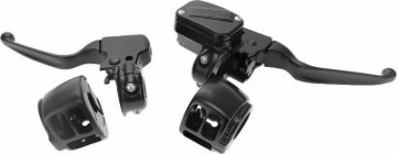 Picture of Bikers Choice 15-17 Softail Black Handlebar Control Kit 1/2 Inch Bore Single Disc