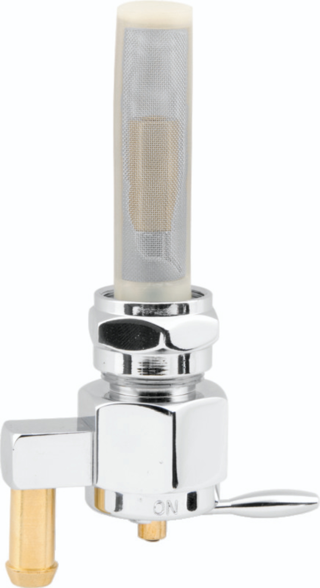 Picture of Bikers Choice Chrome Hex Petcock 22MM Down Outlet