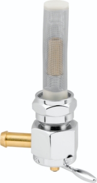 Picture of Bikers Choice Chrome Hex Petcock 22MM Left Outlet