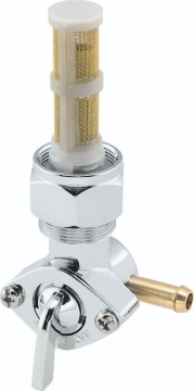 Picture of Bikers Choice 78-86 Big Twin & XL Chrome 22MM Petcock Straight Right Facing Outlet