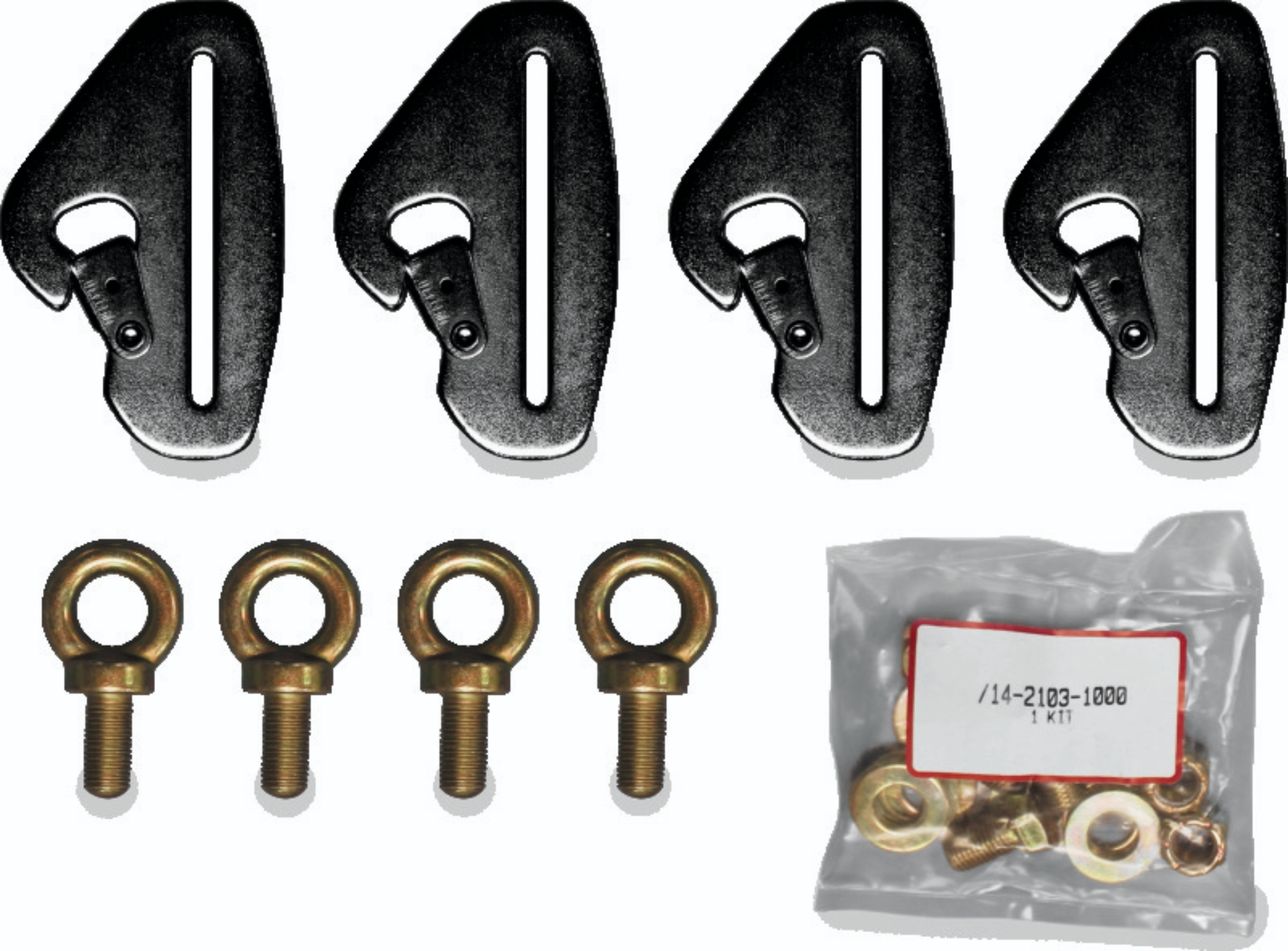 Picture of DragonFire Racing 13+ Can-Am Maverick Harness Mounting Kit- Quck Release