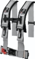 Picture of DragonFire Racing Harness H Style- 4-Point- 3in Buckle- Grey