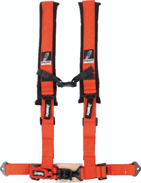 Picture of DragonFire Racing Harness- H-Style- 4-Point- 2in Buckle- Orange