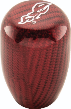 Picture of DragonFire Racing Shift Knob Short- Red Carbon Fiber