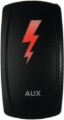 Picture of DragonFire Racing Lighted Switch Aux On/Off Red Led