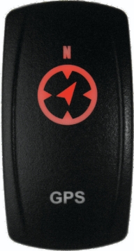 Picture of DragonFire Racing Switch Gps On/Off Red