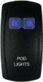 Picture of DragonFire Racing Lighted Switch On/Off Blue