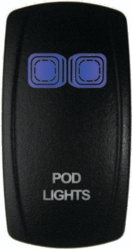 Picture of DragonFire Racing Lighted Switch On/Off Blue