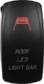 Picture of DragonFire Racing Lighted Switch Roof Led On/Off Red