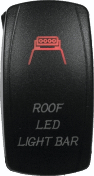 Picture of DragonFire Racing Lighted Switch Roof Led On/Off Red