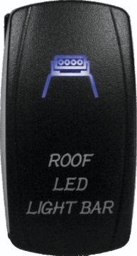 Picture of DragonFire Racing Lighted Switch Roof Led On/Off Blue