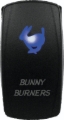 Picture of DragonFire Racing Lighted Switch Bunny Burner On/Off Blue