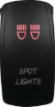 Picture of DragonFire Racing Lighted Switch Spot Light On/Off Red
