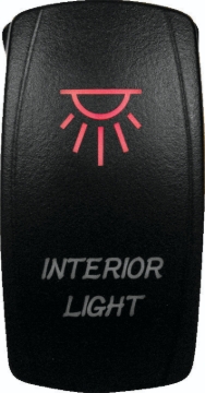 Picture of DragonFire Racing Lighted Switch On/Off Red