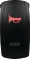 Picture of DragonFire Racing Lighted Switch Horn On/Off Red