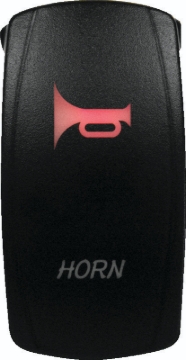 Picture of DragonFire Racing Lighted Switch Horn On/Off Red