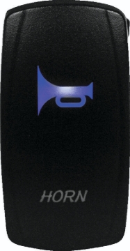 Picture of DragonFire Racing Lighted Switch Horn On/Off Blue