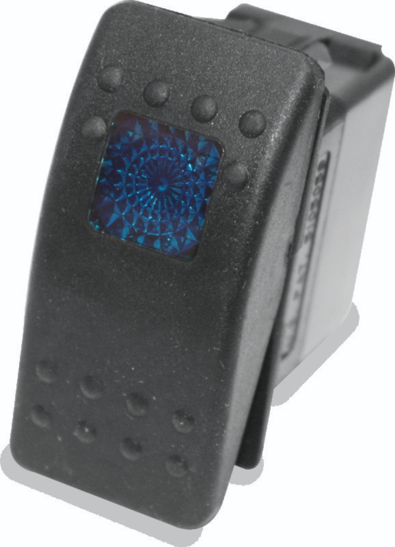 Picture of DragonFire Racing Lighted Switch On/Off Rocker Switch Blue Lite