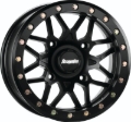 Picture of DragonFire Racing Typhon Wheel 14X7 4/137 5+2 +10 Machined Black