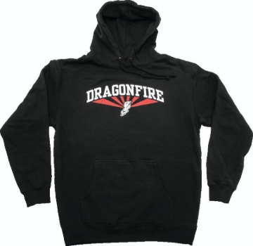 Picture of DragonFire Racing Dfr Az Hoodie Blk/Rd Md