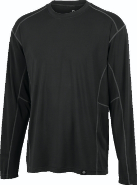 Picture of FIRSTGEAR Base Layer Shirt Lightweight Long-Sleeve Dark Grey - XL