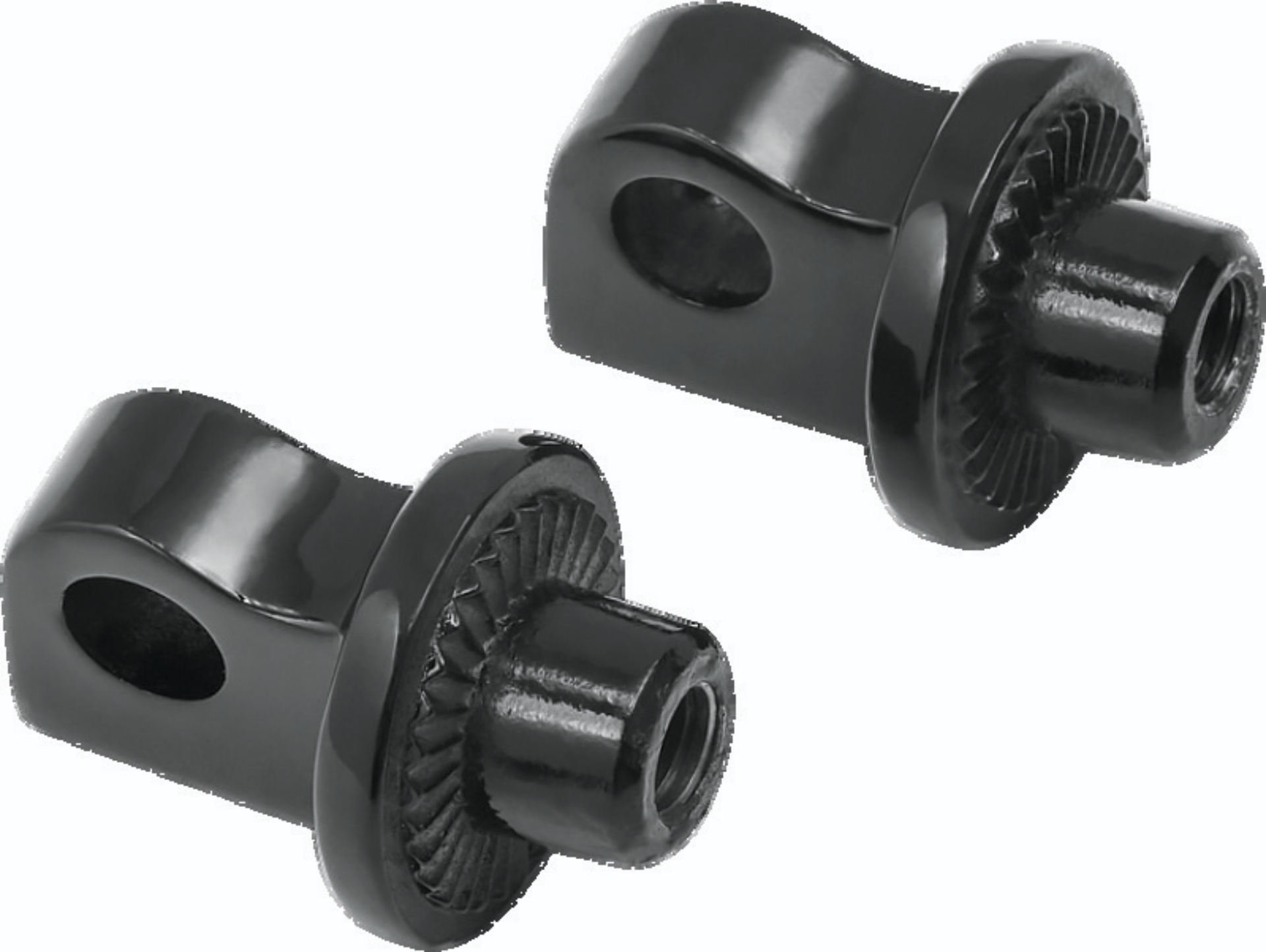 Picture of Kuryakyn Splined Peg Adapter Harley-Davidson Male Mount Black