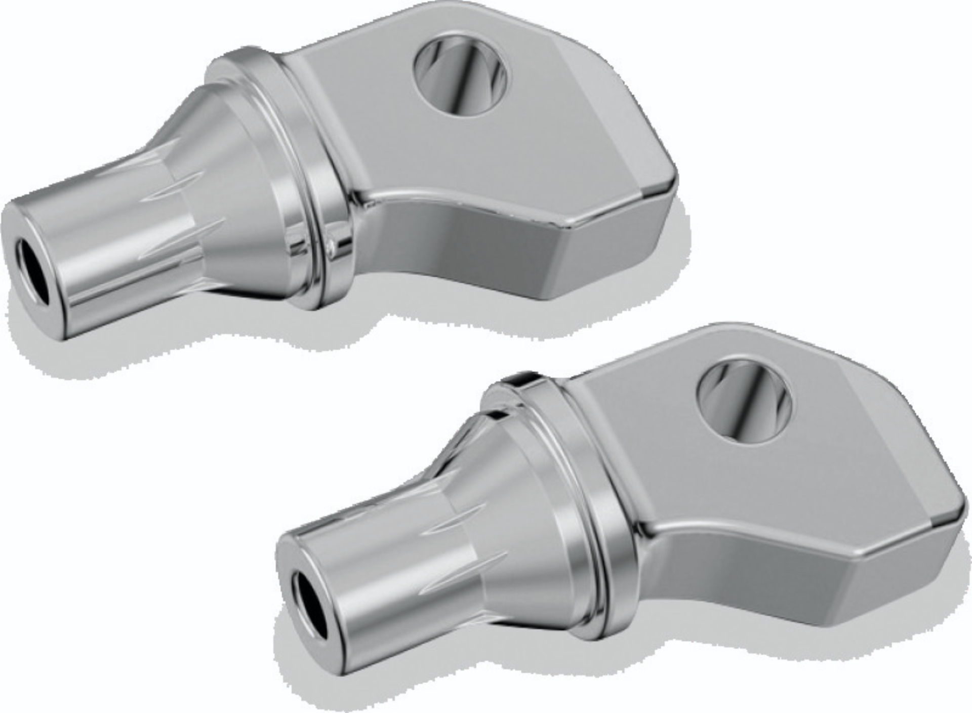 Picture of Kuryakyn Tapered Peg Adapters Scout & Octane Chrome