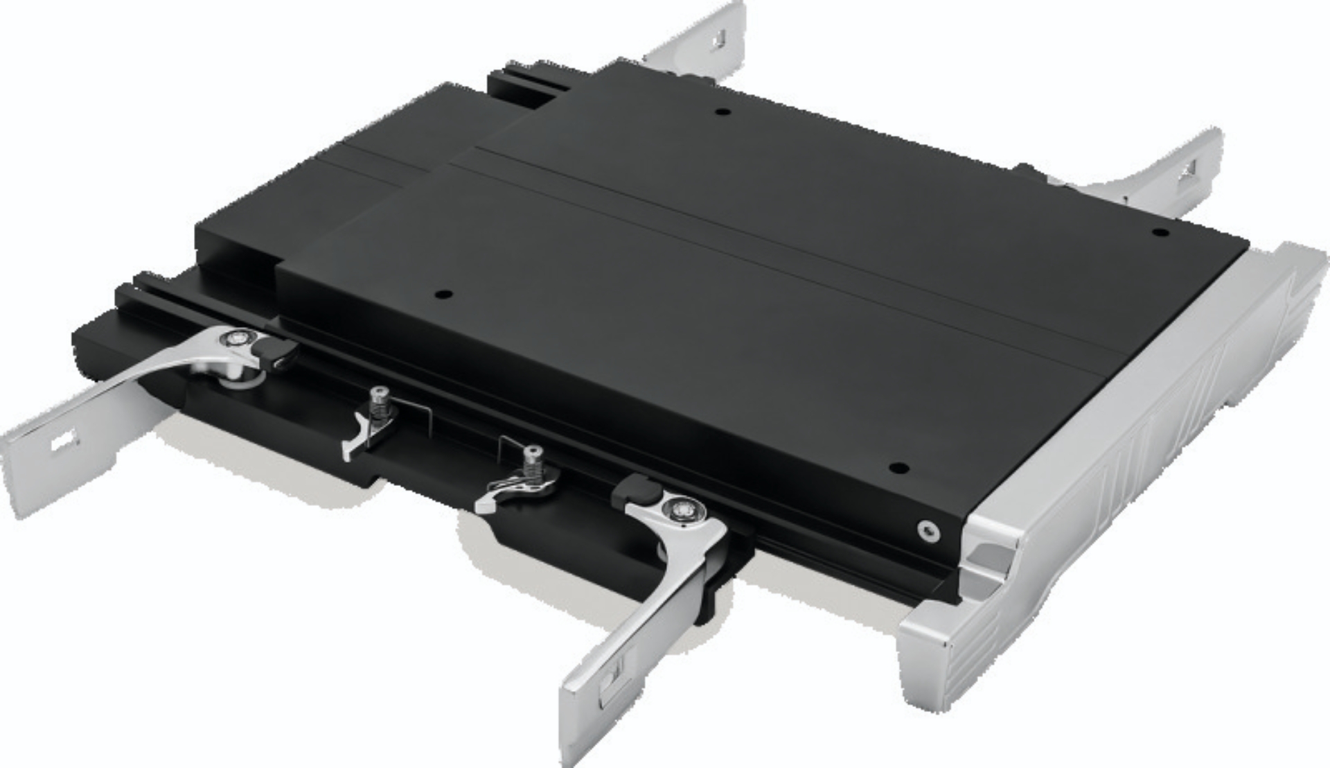 Picture of Kuryakyn Quick Adjust Tour-Pak Relocator 14-Up Touring Chrome