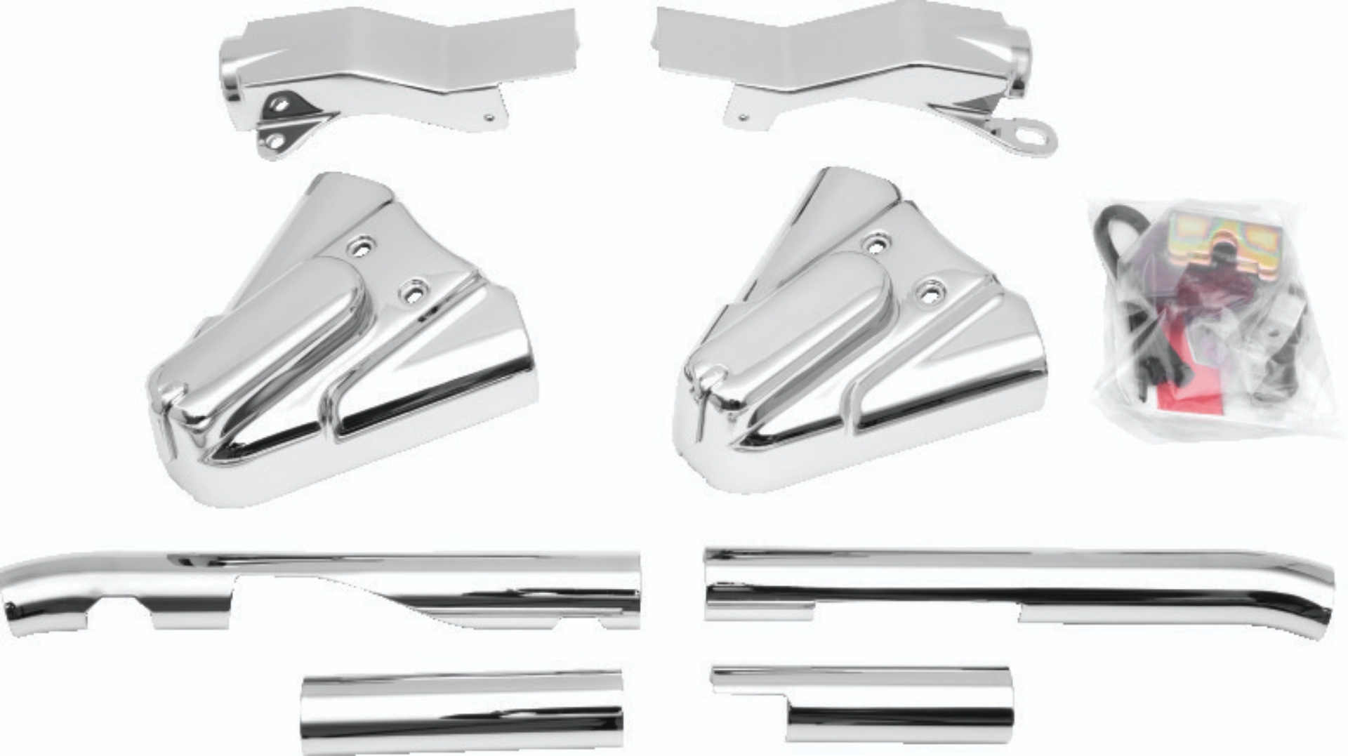 Picture of Kuryakyn Swingarm Cover Kit - Unlighted 86-99 Softail Models Chrome