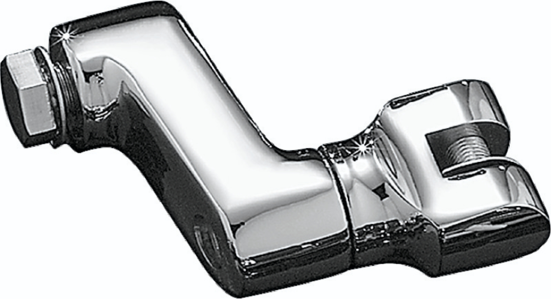Picture of Kuryakyn Offset Peg Mount With 1/2in-13 Mount Bolts Chrome (Pair)