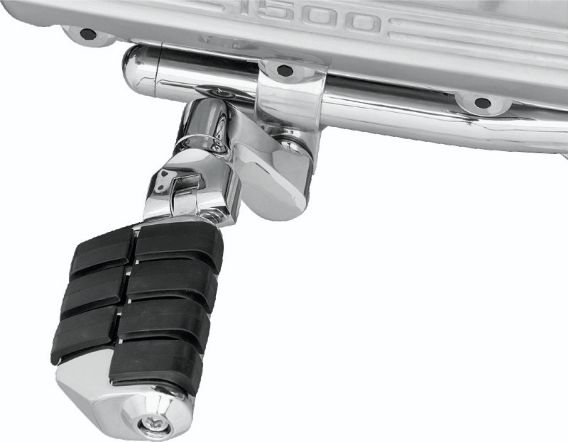 Picture of Kuryakyn Dually ISO Offset Highway Pegs With 1inch Clamp Chrome (Pair)