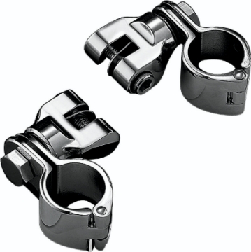 Picture of Kuryakyn 1-1/4inch Magnum Quick Clamp With Clevis Chrome (Pair)