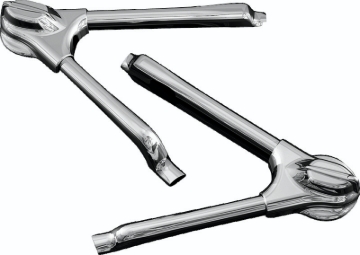 Picture of Kuryakyn Swingarm Tube Covers 08-17 Softail Models Chrome