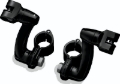 Picture of Kuryakyn Longhorn Offset Peg Mounts With 1-1/4inch Clamp Black