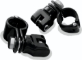 Picture of Kuryakyn 1-1/4inch Magnum Quick Clamp With Clevis Black (Pair)