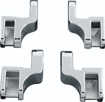 Picture of Kuryakyn Driver Floorboard Relocation Brackets For FLST Models Chrome