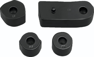 Picture of Kuryakyn Driver Floorboard Spacers 18-Up Softail Models Gloss Black