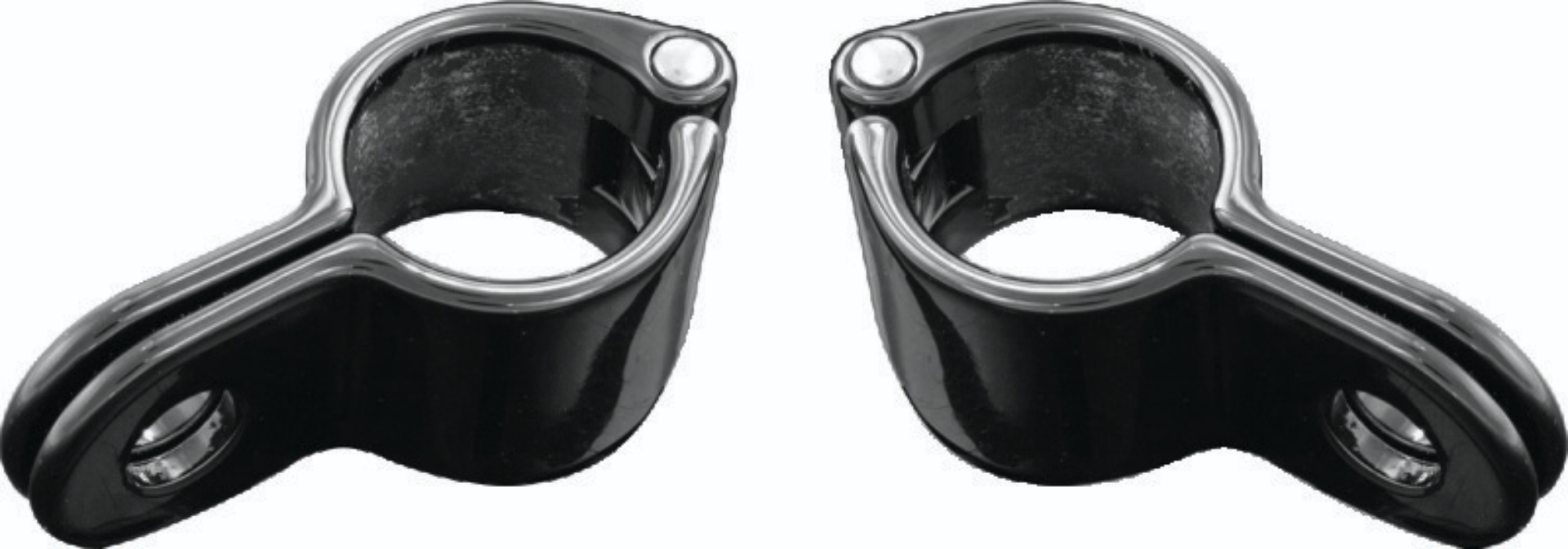 Picture of Kuryakyn Magnum Quick Clamp 1inch Gloss Black (Pair)
