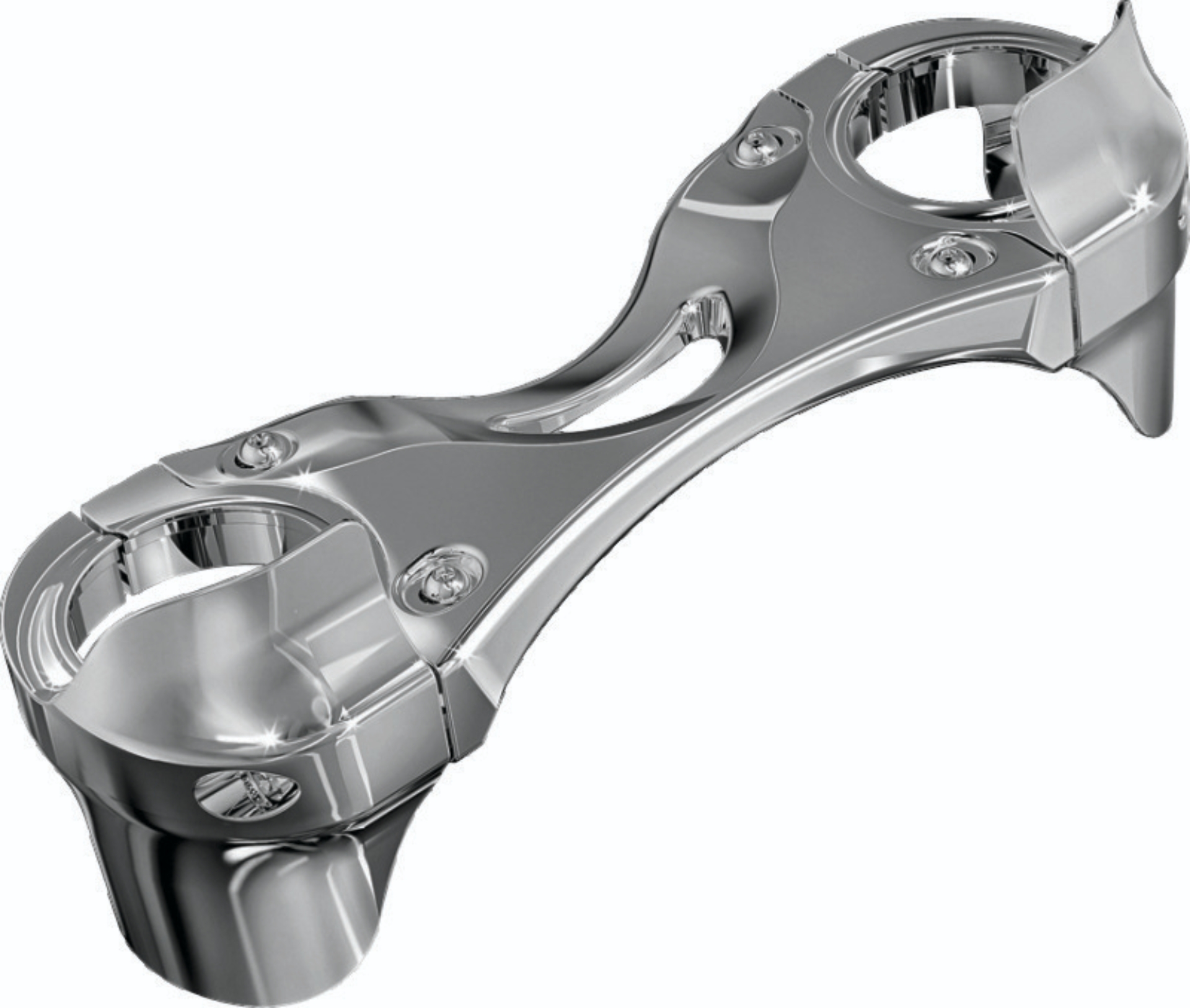 Picture of Kuryakyn Fork Brace Gen 2 01-17 Honda GL1800 Except Airbag Models - Chrome