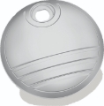 Picture of Kuryakyn Tri-Line Fuel Door Chrome