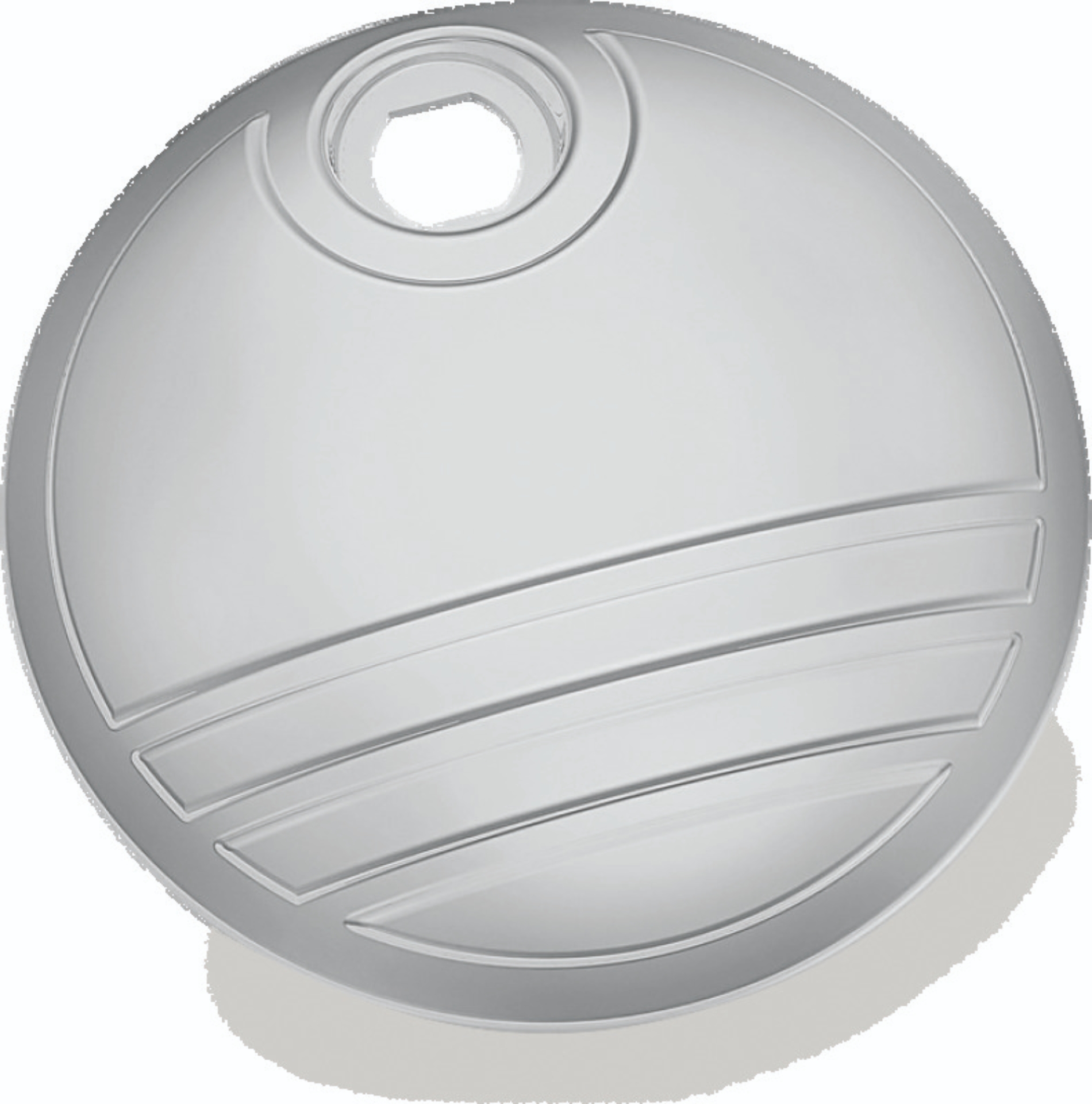 Picture of Kuryakyn Tri-Line Fuel Door Chrome