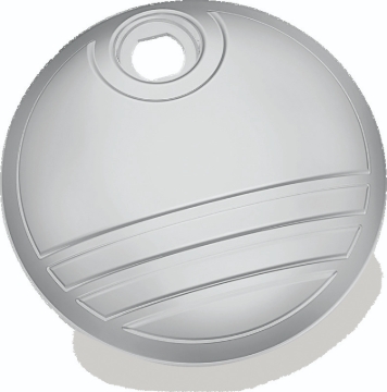 Picture of Kuryakyn Tri-Line Fuel Door Chrome