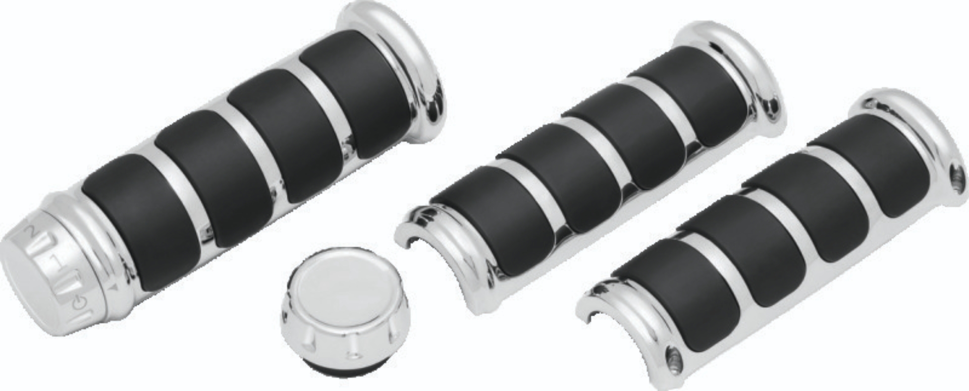 Picture of Kuryakyn ISO Grips For Heated Grips Chrome