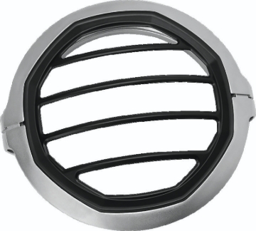 Picture of Kuryakyn Dillinger Headlight Trim 5-3/4 Sil
