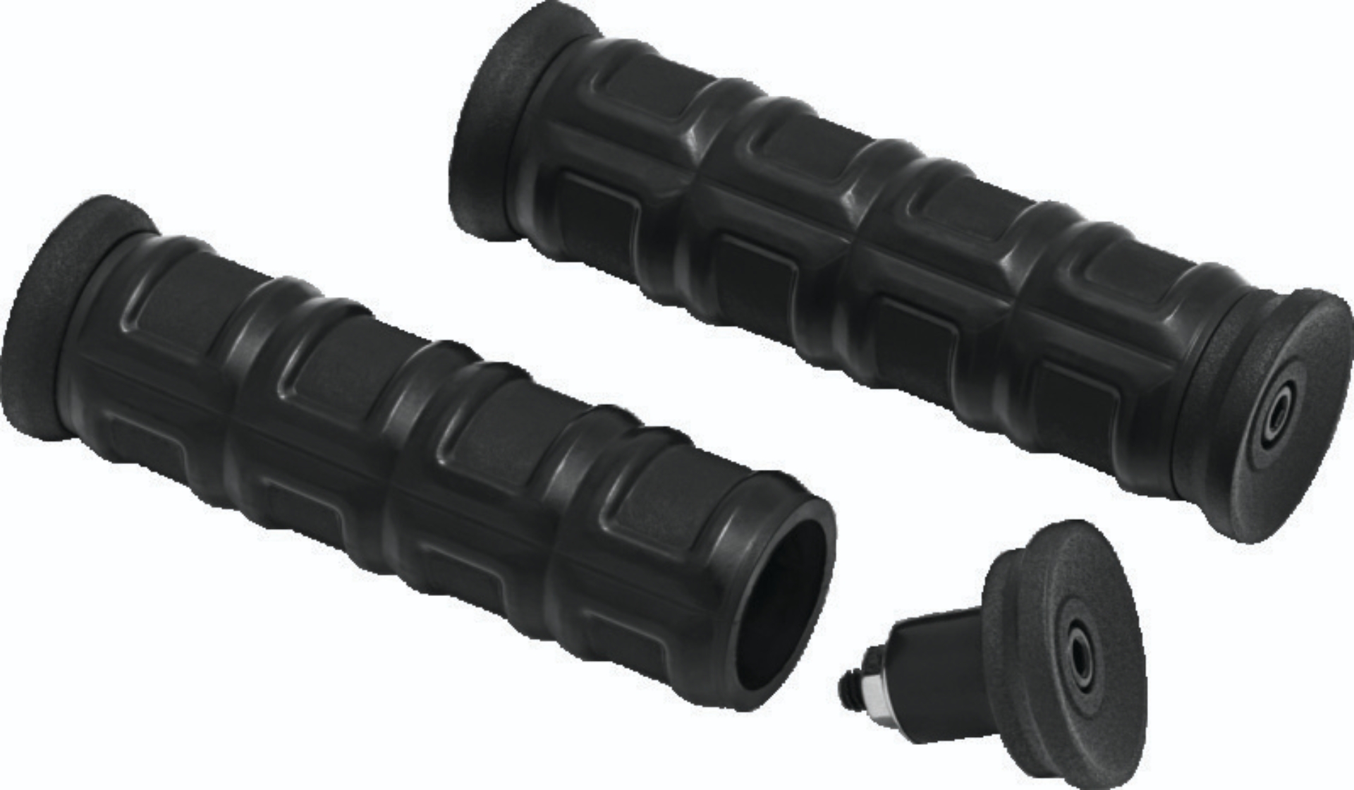 Picture of Kuryakyn Dillinger Grips 1in Universal Black