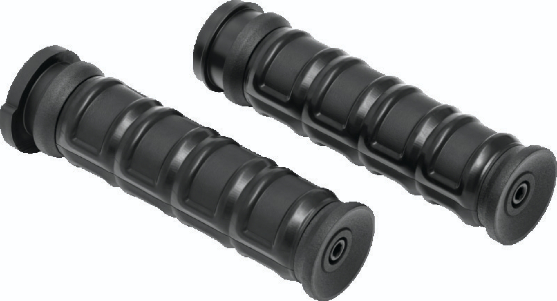 Picture of Kuryakyn Dillinger Grips Throttle-By-Wire Black