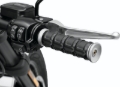 Picture of Kuryakyn Dillinger Grips Throttle-By-Wire Silver