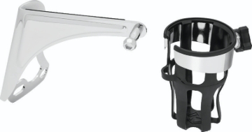 Picture of Kuryakyn Reflex Drink Holder Right Side HD Touring Passenger Mount 96-13 Chrome