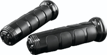 Picture of Kuryakyn ISO-Grips With OEM Heated Grip 06-20 Honda GL1800 Black